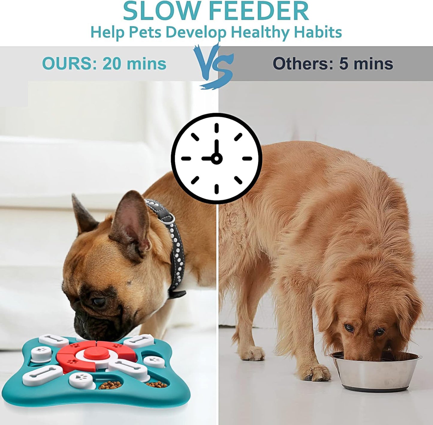Dog Puzzle Toys - Interactive, Mentally Stimulating Toys for IQ Training & Brain Stimulation