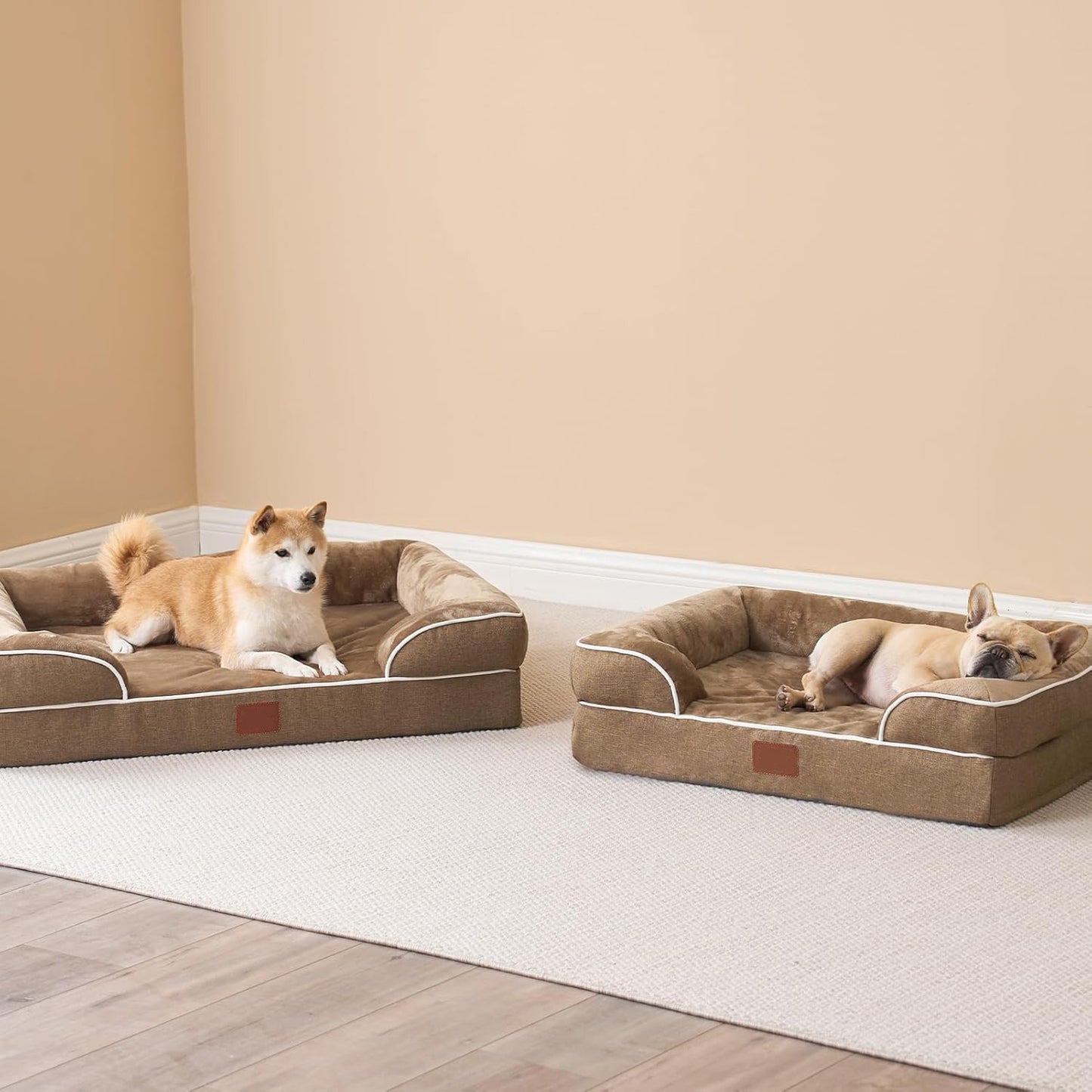 Non-Slip Orthopedic Dog Beds Waterproof Memory Foam