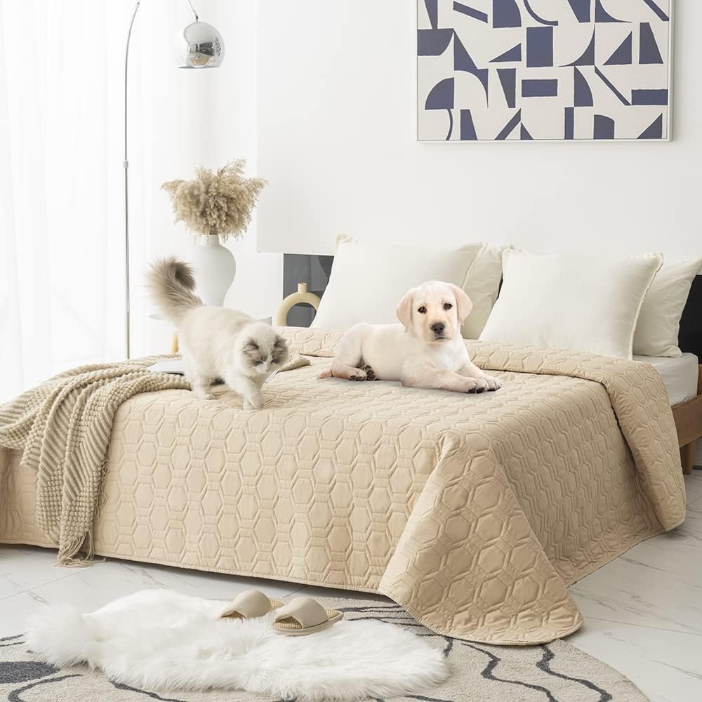 Waterproof and Anti-Slip Dog Bed Cover and Pet Blanket Sofa Pet Bed Mat