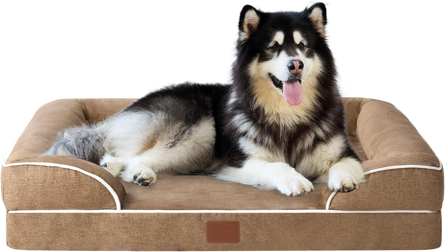 Non-Slip Orthopedic Dog Beds Waterproof Memory Foam
