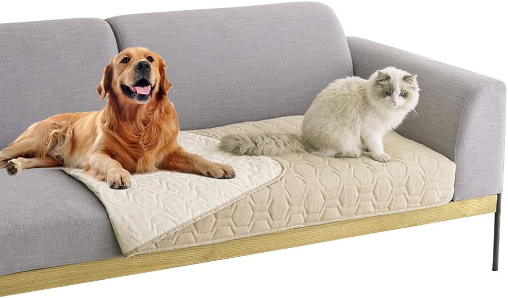 Waterproof and Anti-Slip Dog Bed Cover and Pet Blanket Sofa Pet Bed Mat