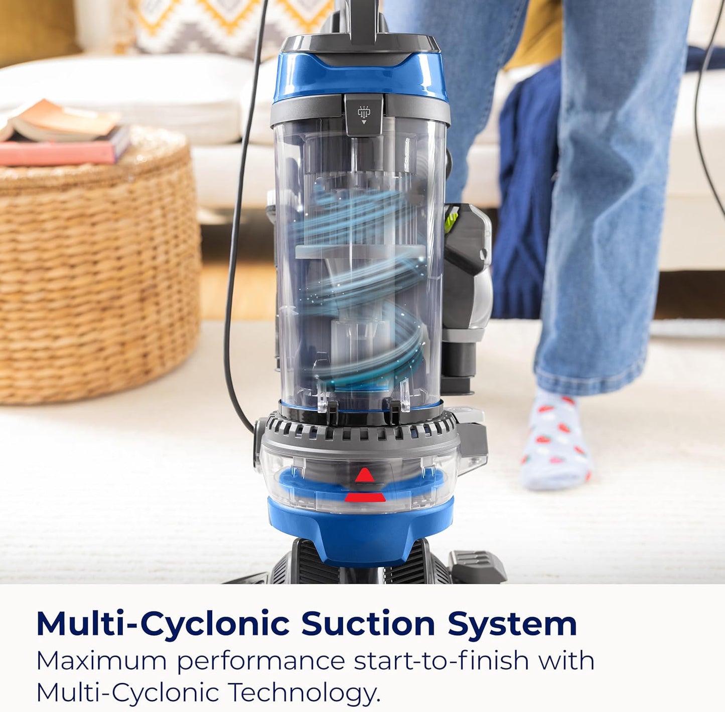 CleanView Swivel Upright Bagless Vacuum with Swivel Steering, Powerful Pet Hair Pick Up, Specialized Pet Tools