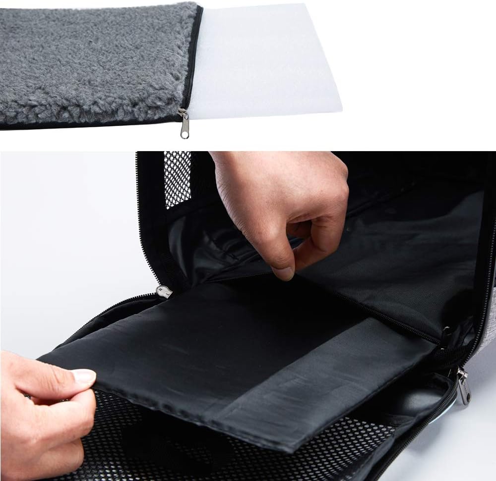 Dog Carrier for Pets Up to 16 Lbs, Soft-Sided Cat Bag Animal Carriers Travel Puppy Carry