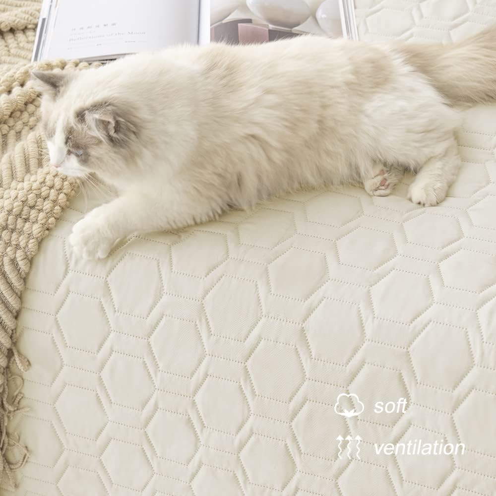 Waterproof and Anti-Slip Dog Bed Cover and Pet Blanket Sofa Pet Bed Mat