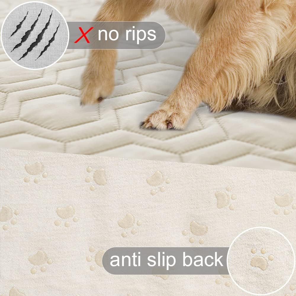 Waterproof and Anti-Slip Dog Bed Cover and Pet Blanket Sofa Pet Bed Mat