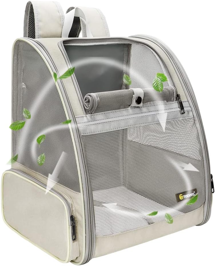 Innovative Traveler Bubble Backpack Pet Carriers for Cats and Dogs Breathable and Portable