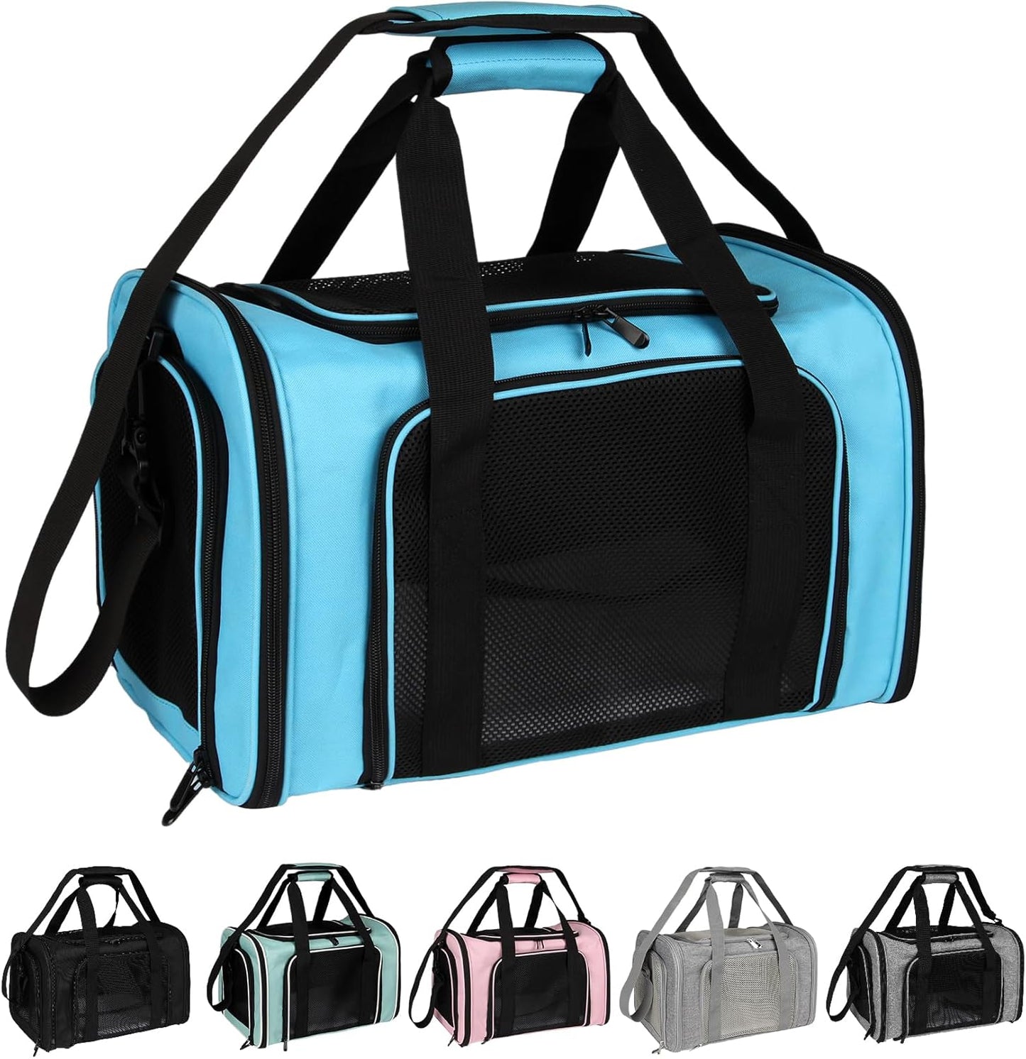 Dog Carrier for Small Medium Pet Carriers Up to15Lbs, Portable Cats Carrier Soft- Sided Puppy Dogs Bag