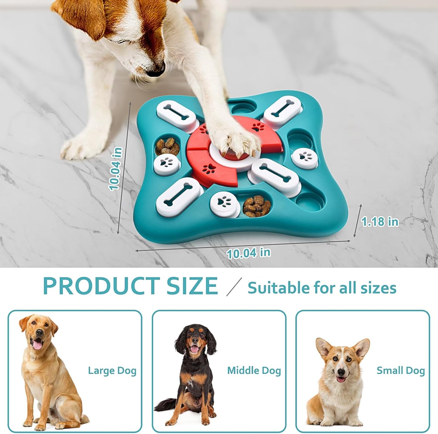 Dog Puzzle Toys - Interactive, Mentally Stimulating Toys for IQ Training & Brain Stimulation
