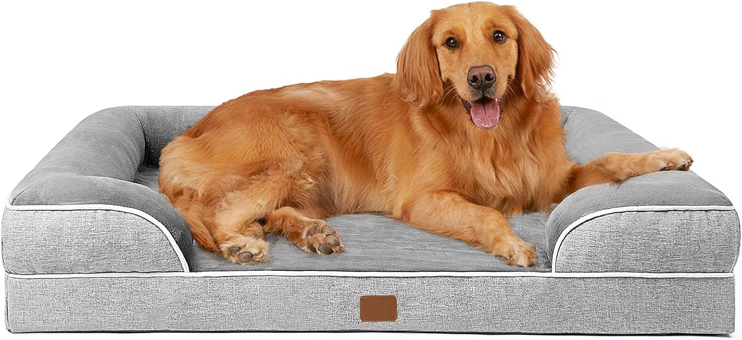 Non-Slip Orthopedic Dog Beds Waterproof Memory Foam