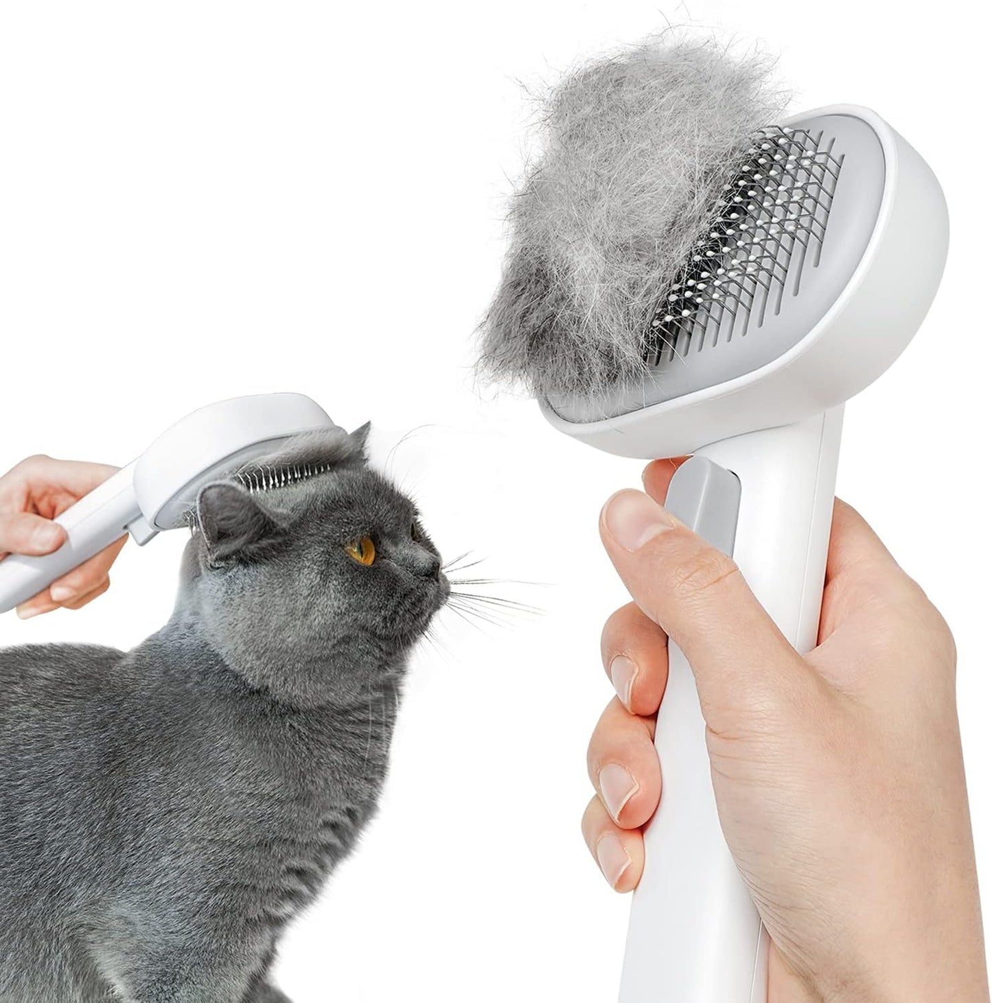 Dog Cat Brush for Shedding, Cat Brush for Long or Short Haired Grooming Deshedding Brush