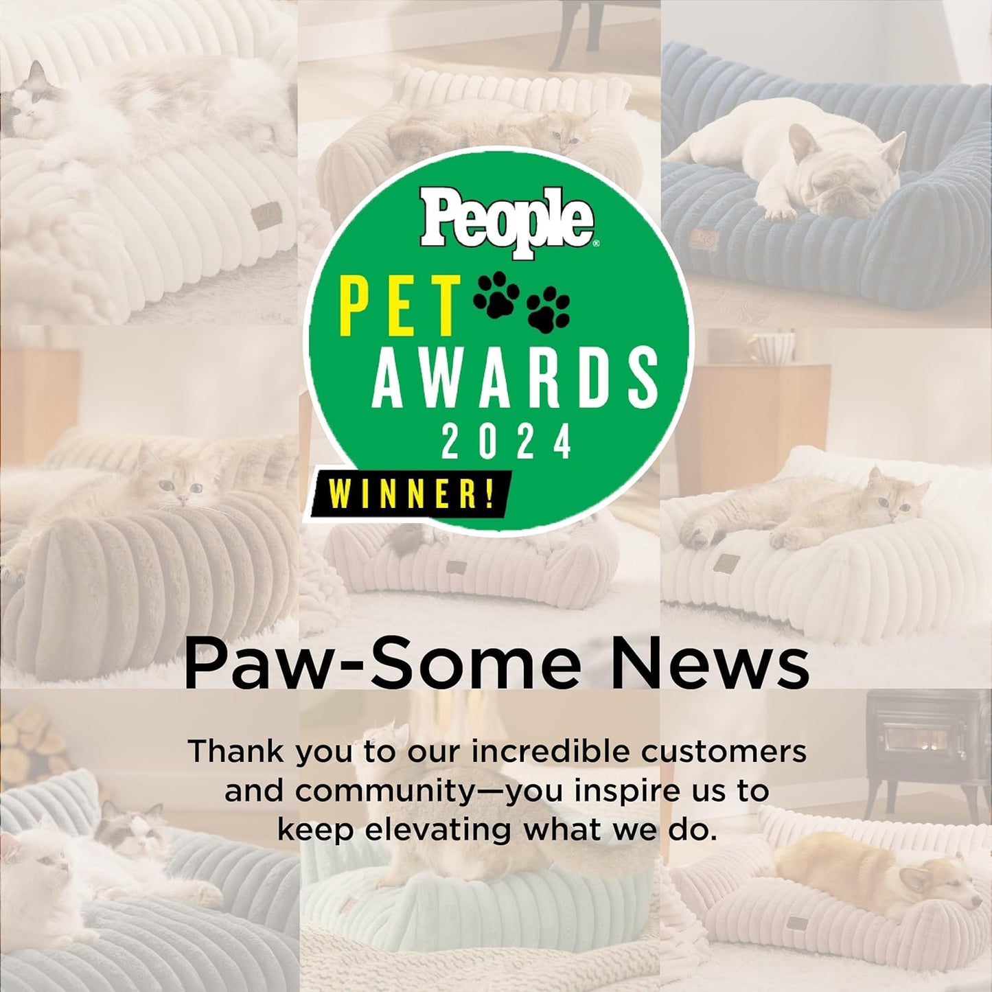 Dog Cat Couch for Pets, Fluffy Dog Beds with Premium Soft Corduroy Fleece