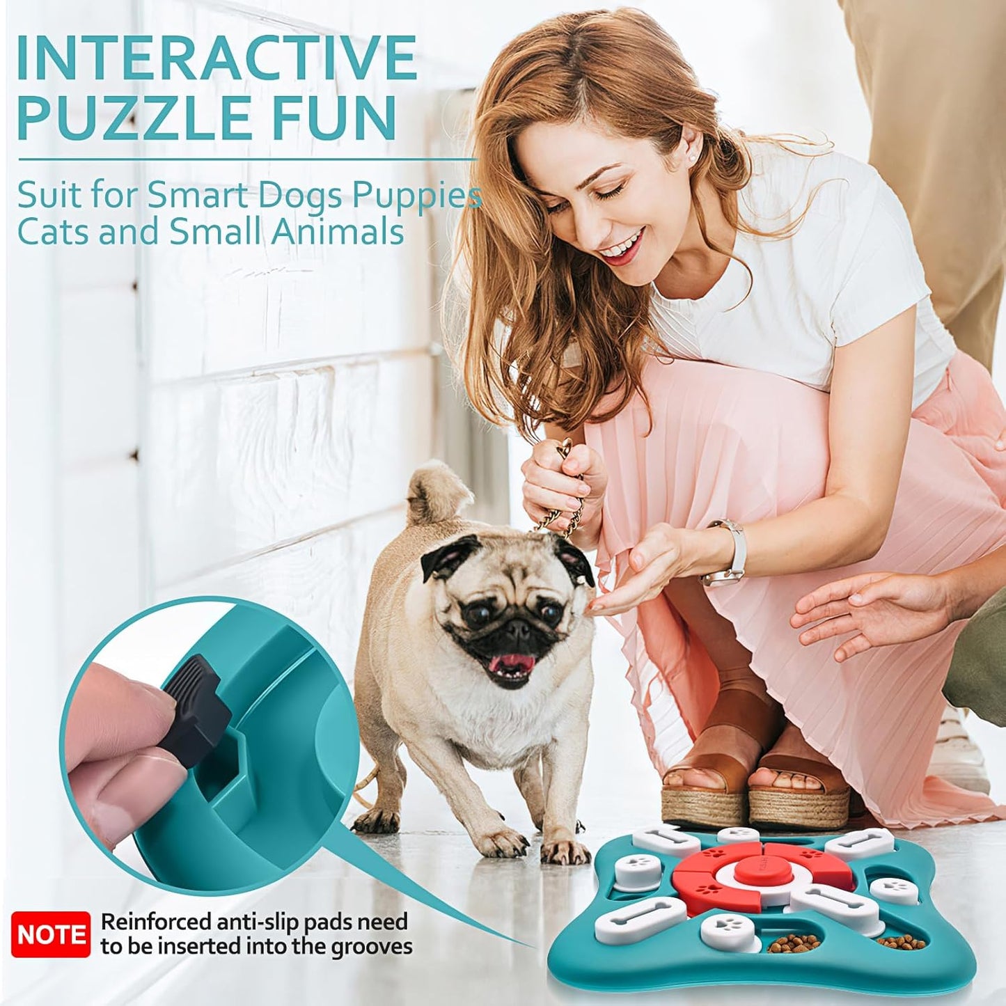 Dog Puzzle Toys - Interactive, Mentally Stimulating Toys for IQ Training & Brain Stimulation
