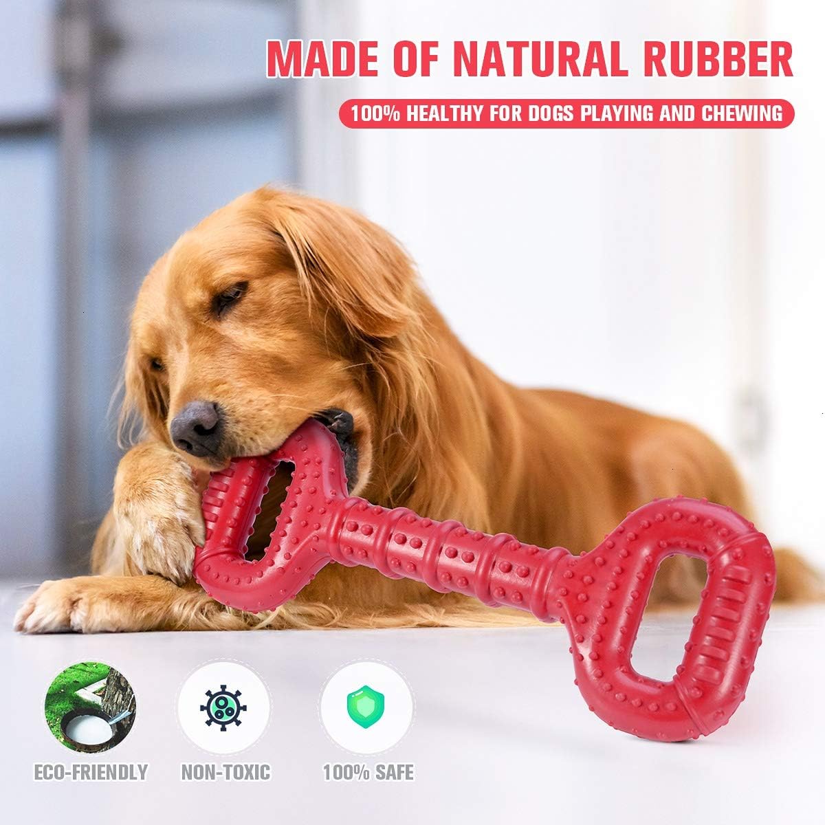Dog Toys for Aggressive Chewers Large Breed, 15 inch Interactive Long Lasting Dogs Toy
