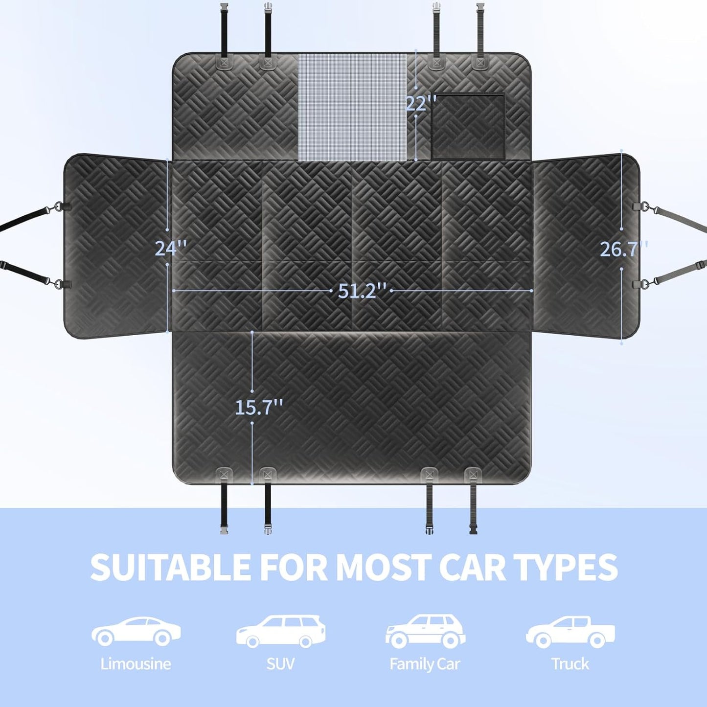 dog car back seat mat uk