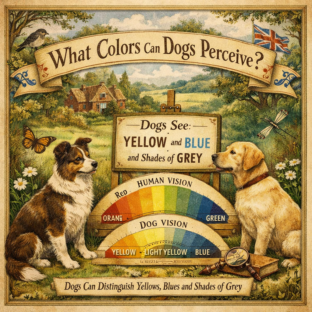 What Colors Can Dogs Perceive?
