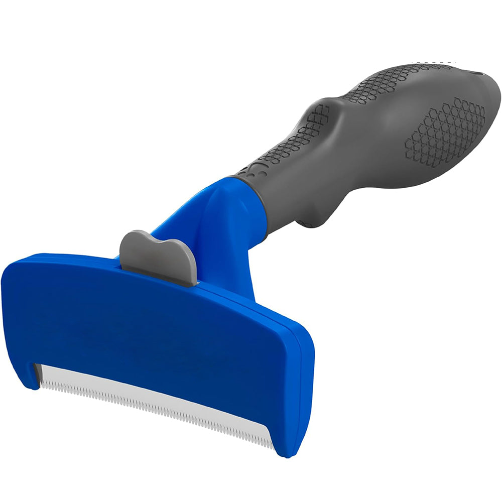 Medium Large Dog Undercoat deShedding Tool, Long Hair, Reduces Loose Hair from Shedding