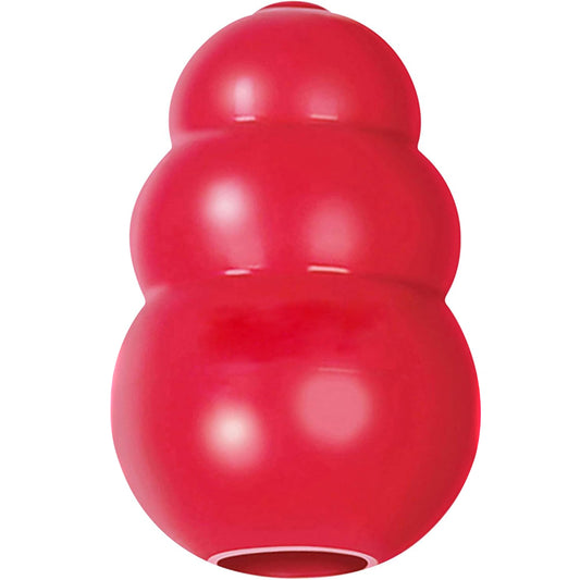 Classic Stuffable Dog Toy - Fetch & Chew Toy for Dogs - Treat-Filling Capabilities & Erratic Bounce