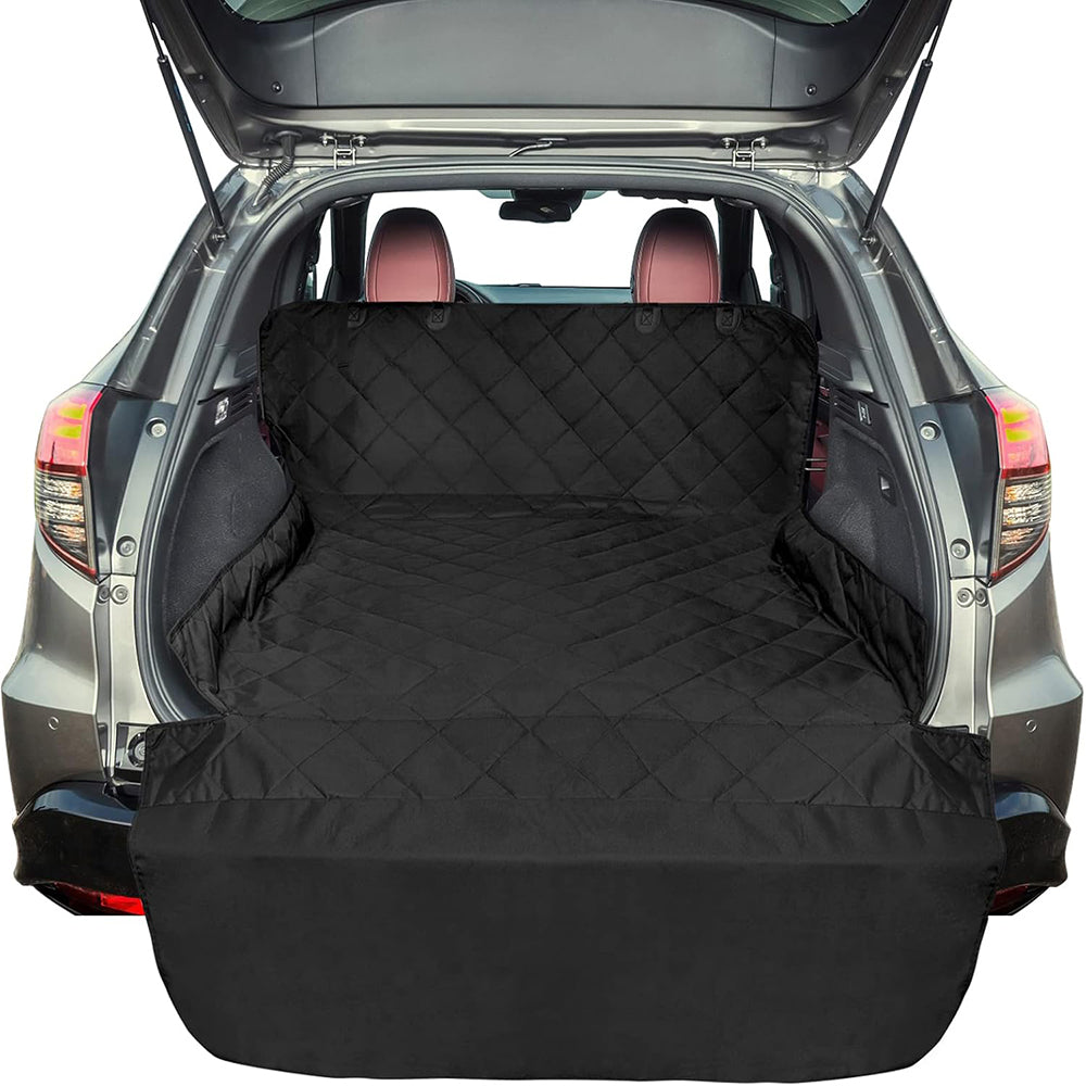 Water Resistant Pet Cover Dog Seat Mat SUVs Sedans Vans with Bumper Flap Protector