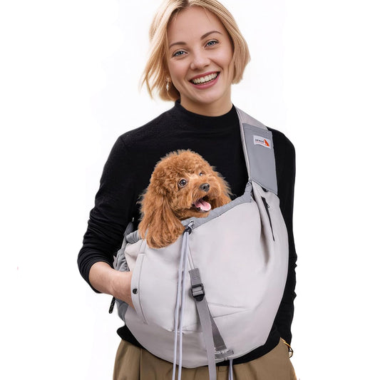Puppy Carrying Backpack Pet Purse with Pockets Dog Carriers for Small Dogs & Cats Up to 20lbs