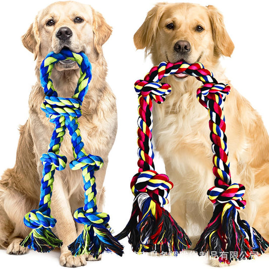 2 Pack Indestructible Heavy Duty Dog Rope Toys for Large Breed Aggressive Chewers