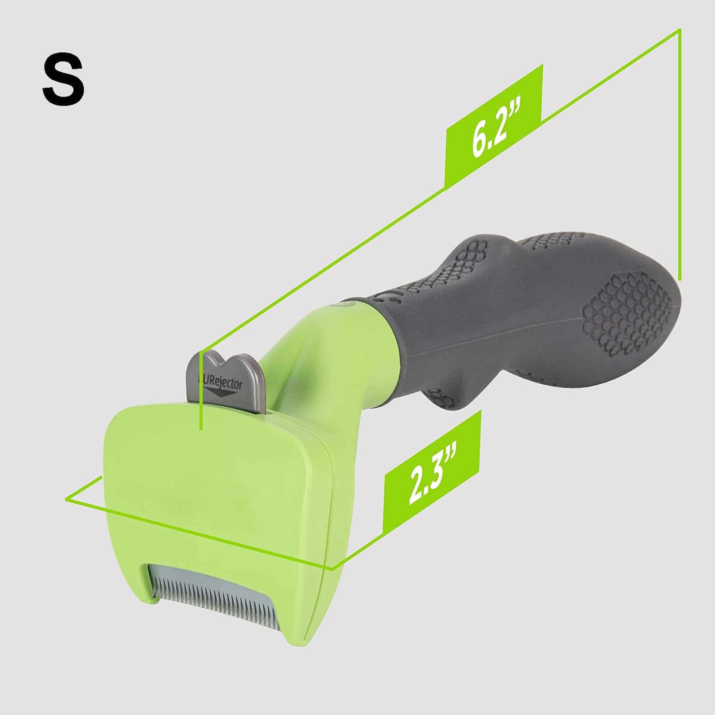 Medium Large Dog Undercoat deShedding Tool, Long Hair, Reduces Loose Hair from Shedding