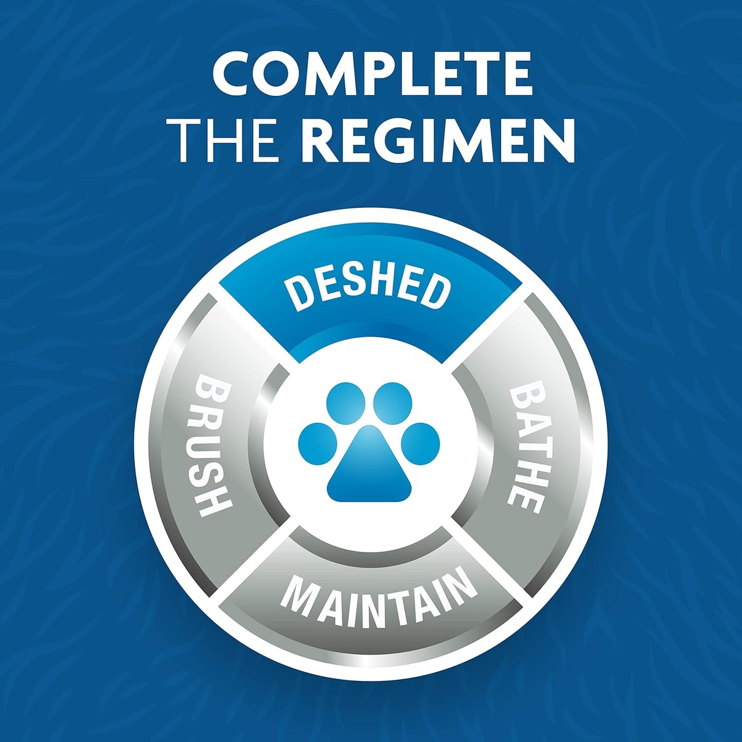 Medium Large Dog Undercoat deShedding Tool, Long Hair, Reduces Loose Hair from Shedding