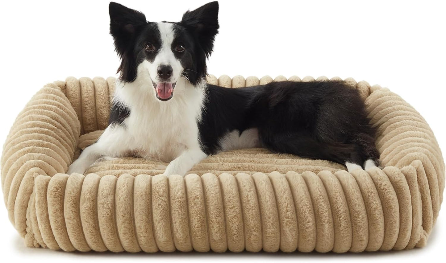 Washable Orthopedic Dog Bed with Removable Cover