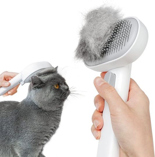 Dog Cat Brush for Shedding, Cat Brush for Long or Short Haired Grooming Deshedding Brush