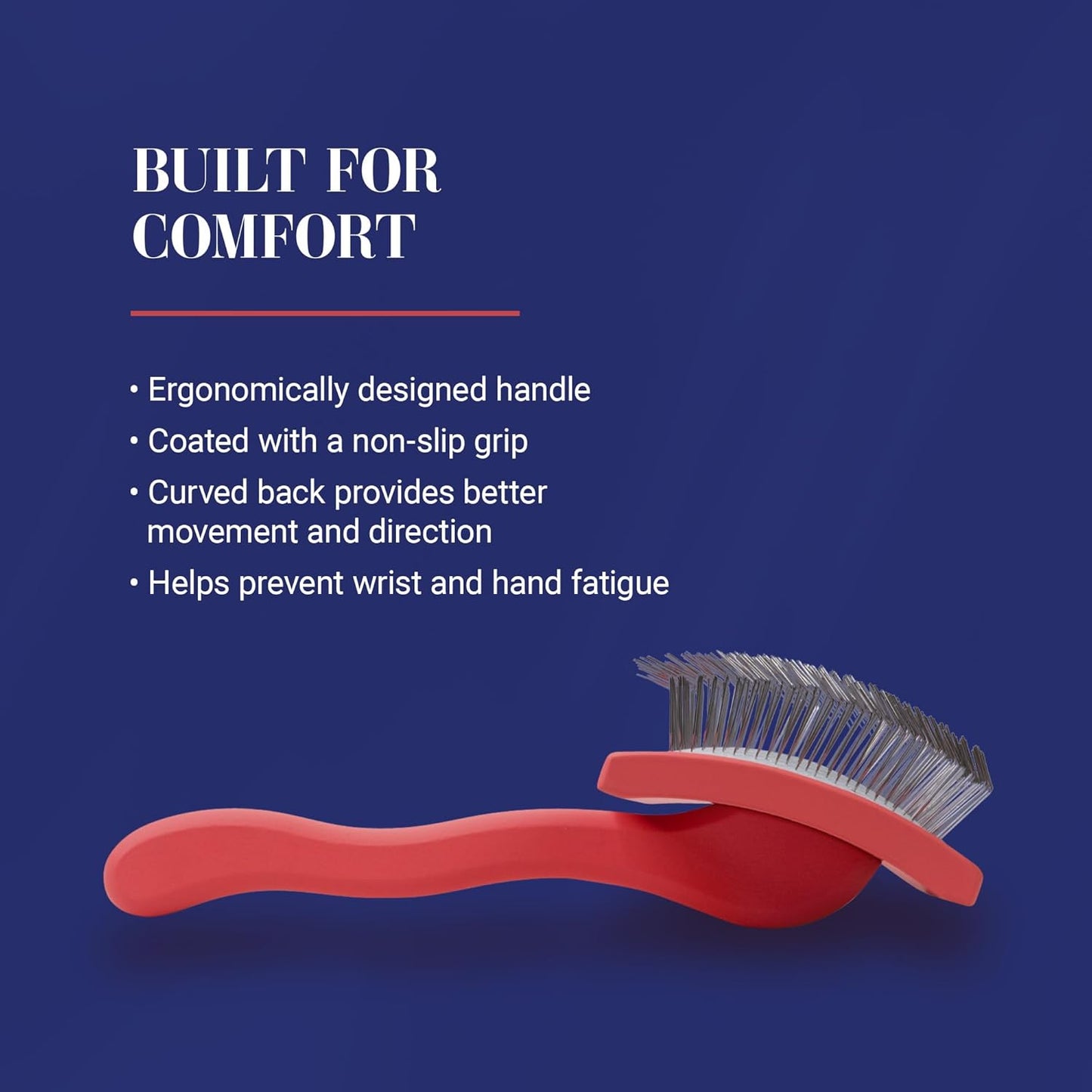 Big G Dog Slicker Brush for Dogs (Goldendoodles, Labradoodles, Poodles), Groom Like a Professional