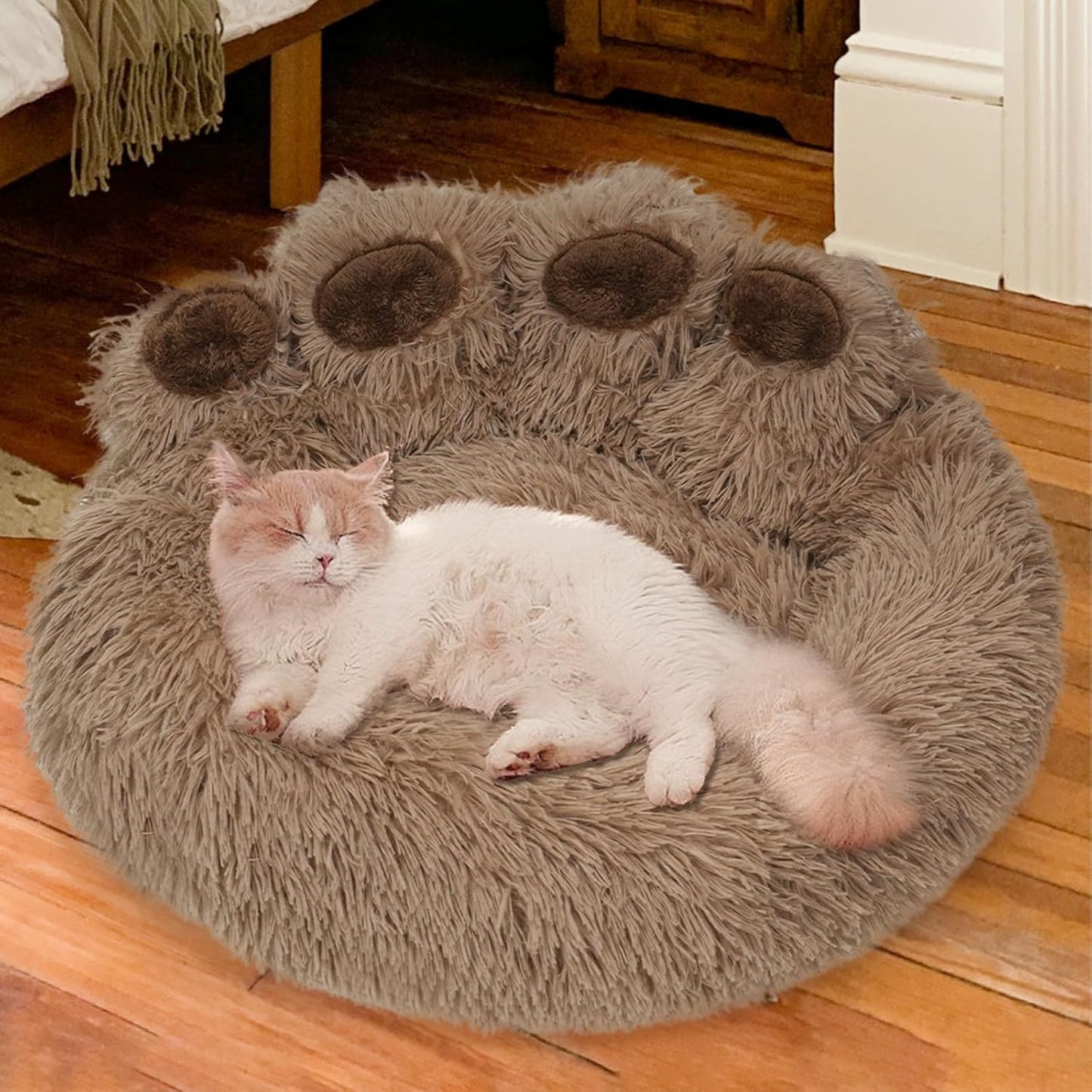 Washable Medium Pet Bed, Warm Kitten Nest 24 inches for Medium Size Dog
