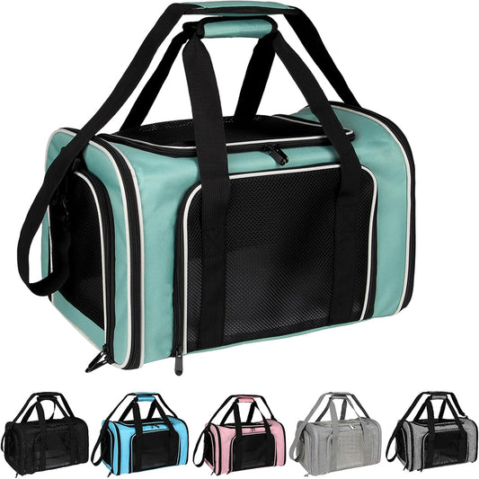 Dog Carrier for Small Medium Pet Carriers Up to15Lbs, Portable Cats Carrier Soft- Sided Puppy Dogs Bag