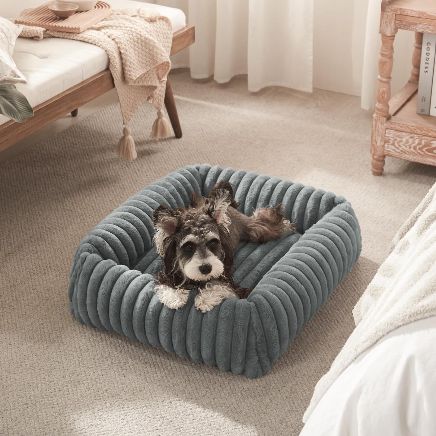 Washable Orthopedic Dog Bed with Removable Cover
