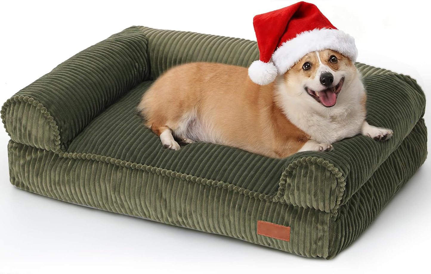 28in Waterproof Orthopedic Dog Beds Sofa for Small Dogs and Large Cats