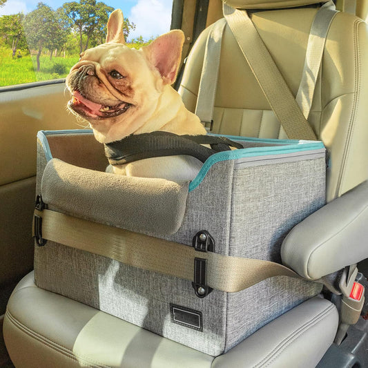 Dog Car Seats for Small Dogs, Patent Safe Buckles Dog Booster Car Seat