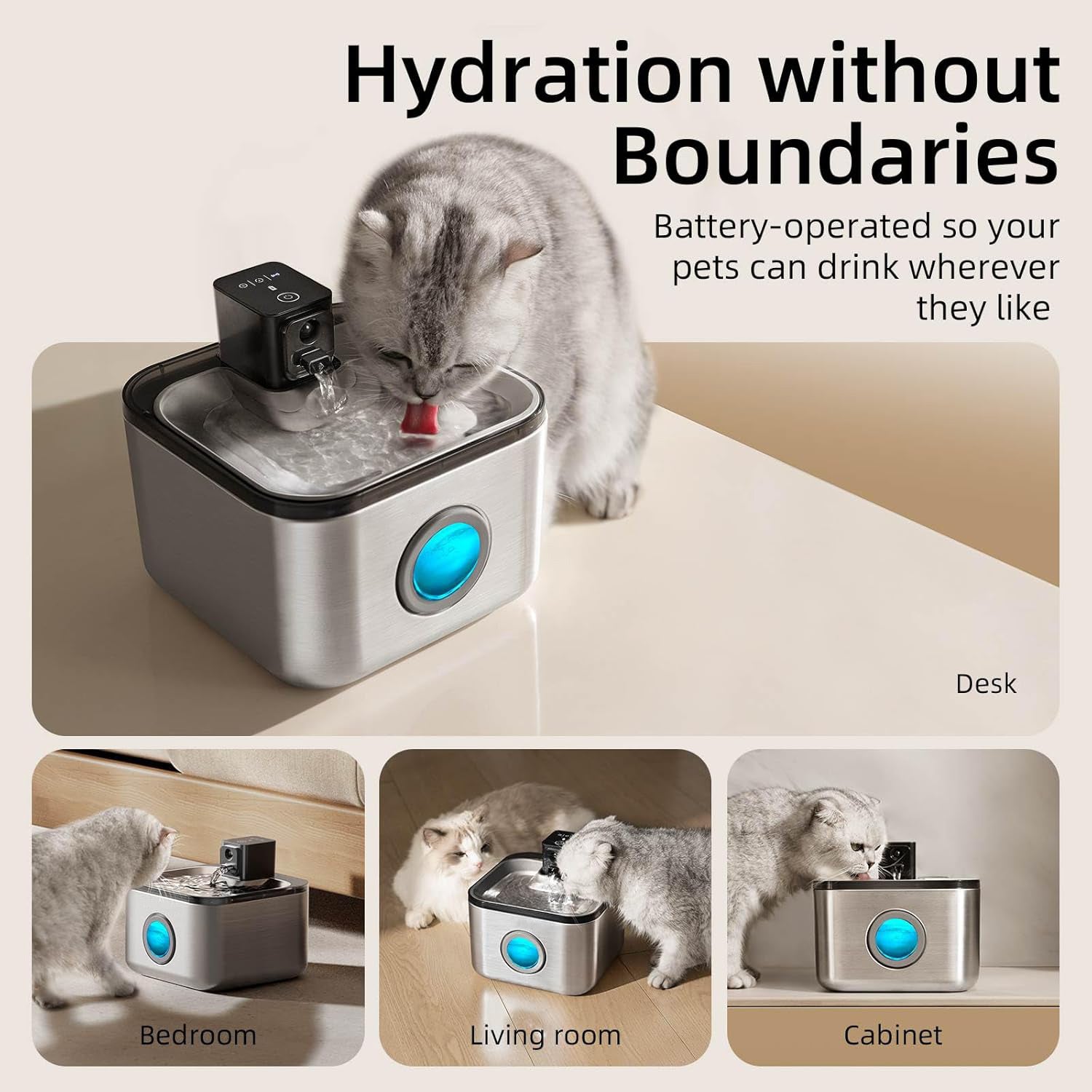 Cat Fountain for Drinking uk home