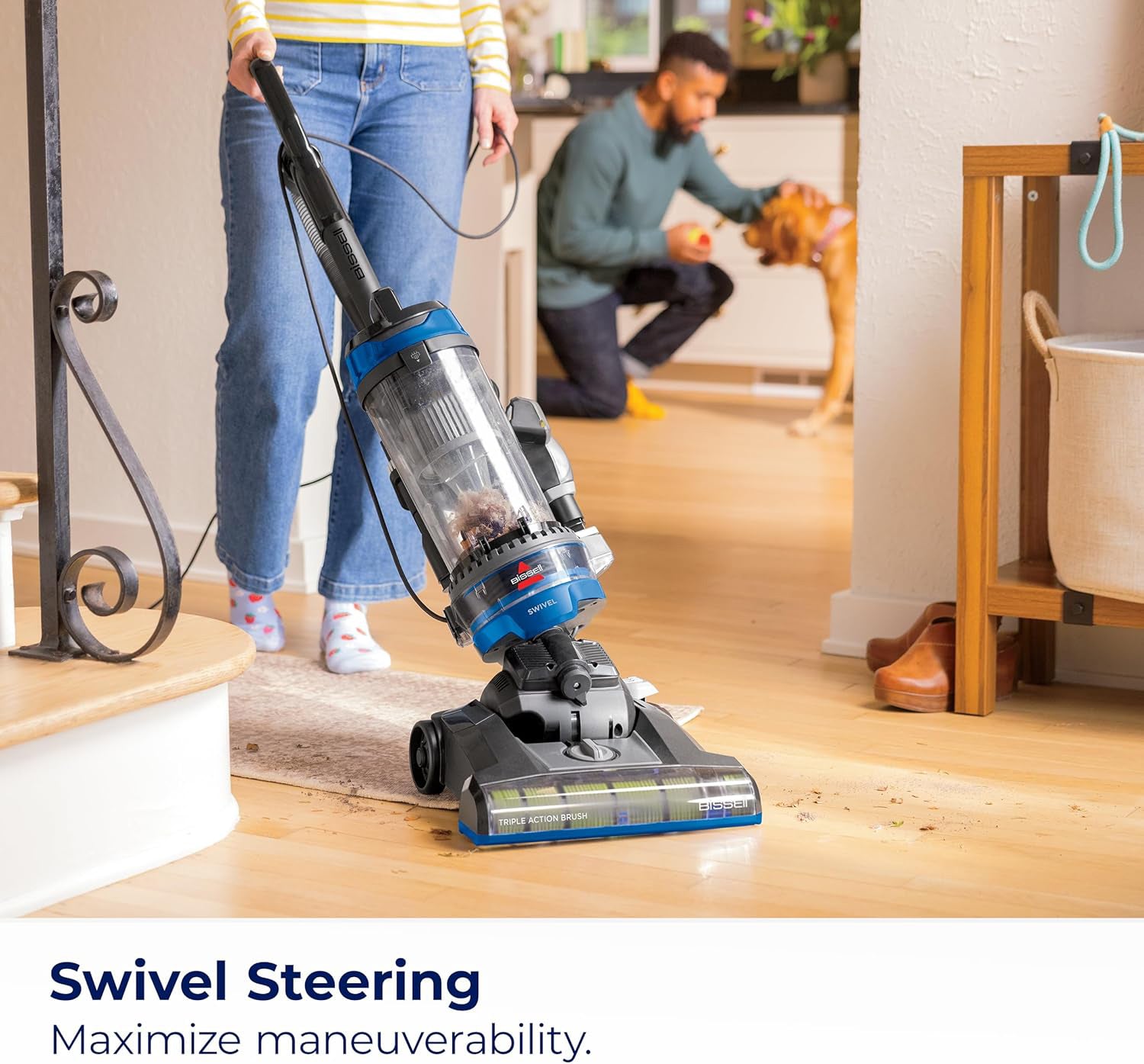 High Power Cat Dogs Vacuum with Motorized Brushs