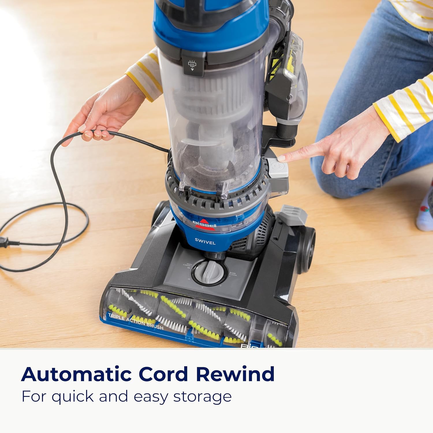 High Power Cats Dogs Vacuum with Motorized Brushs