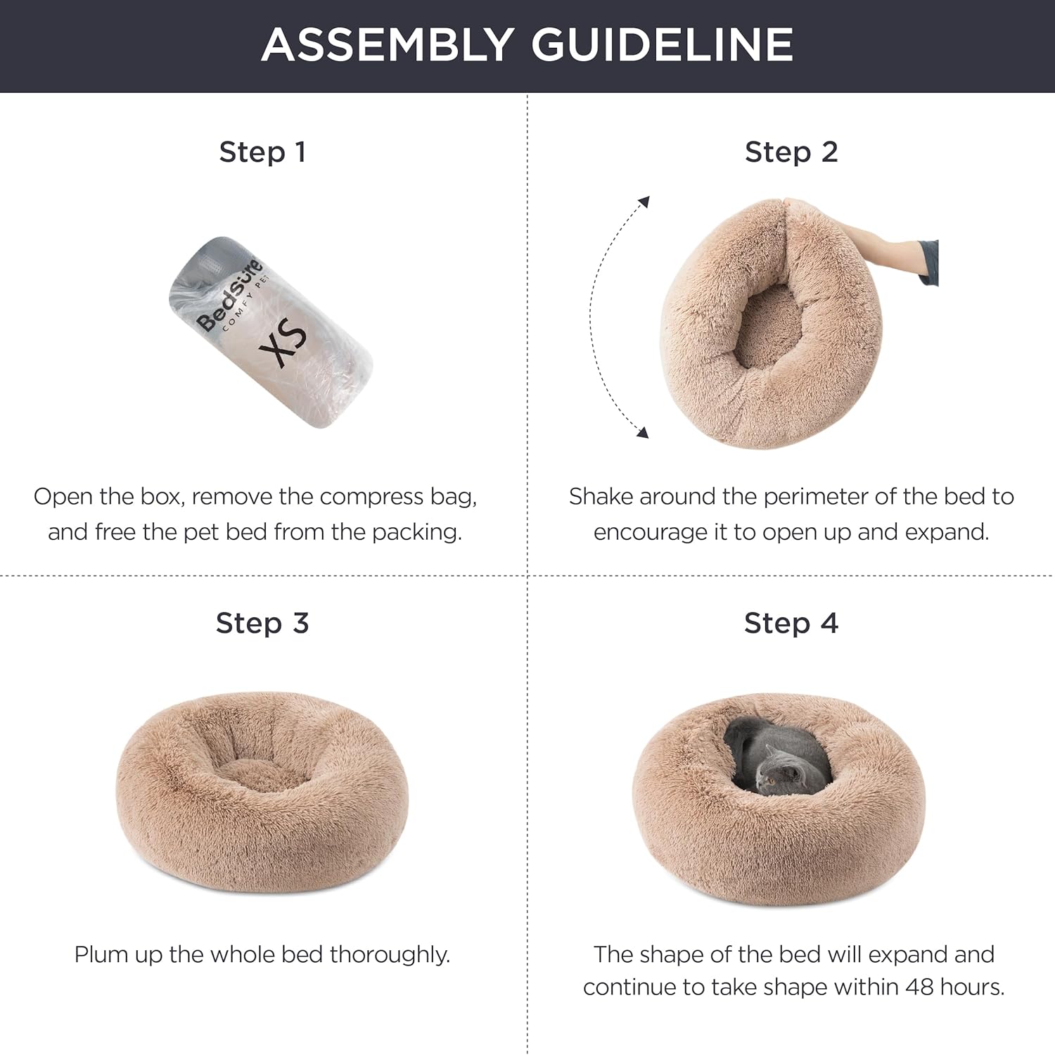 Medium Dog Bed Anti-Slip