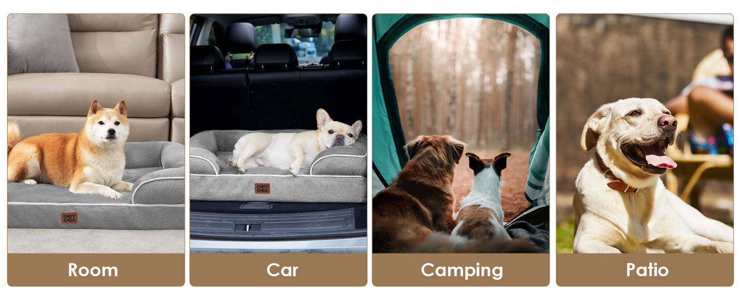 UK life large dog beds portable