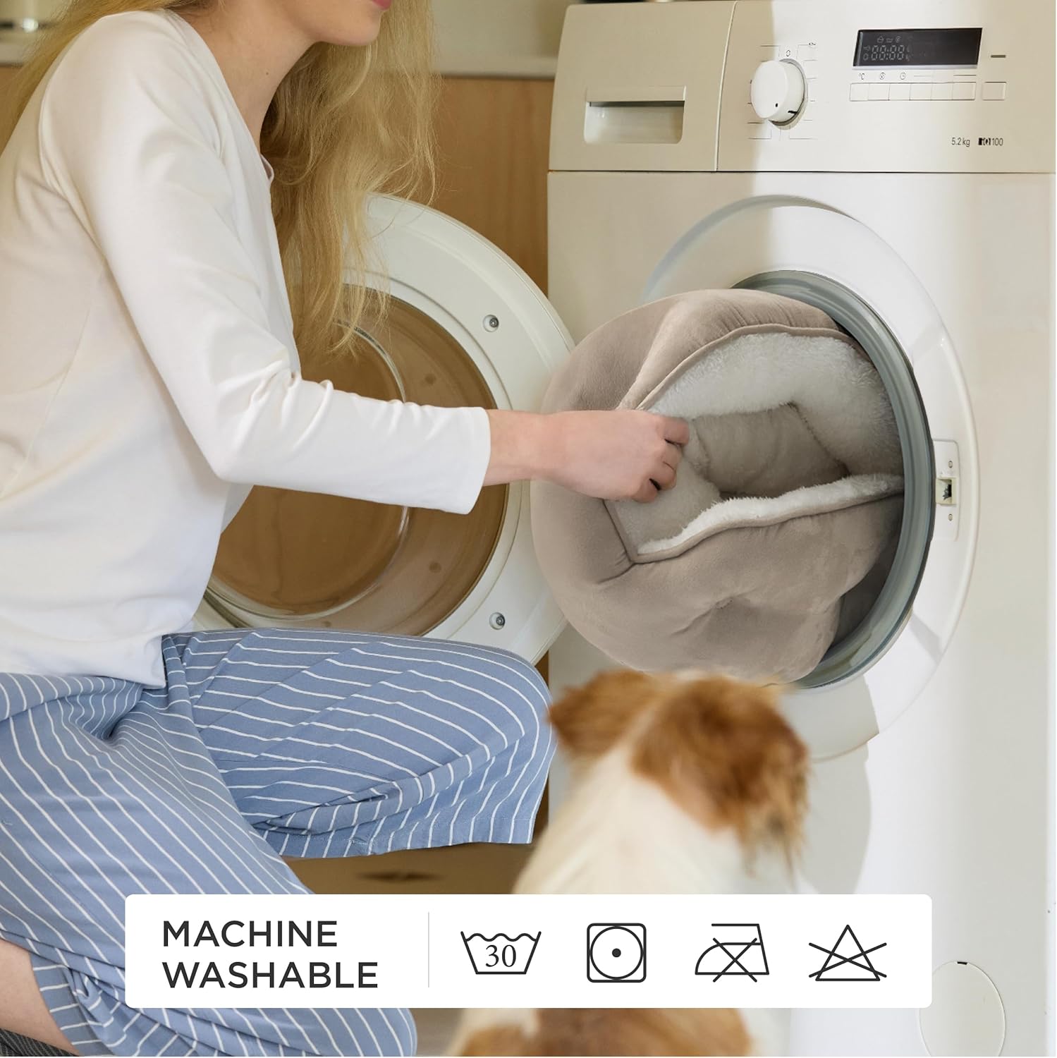 UK washable Cat Bed Anti-Slip