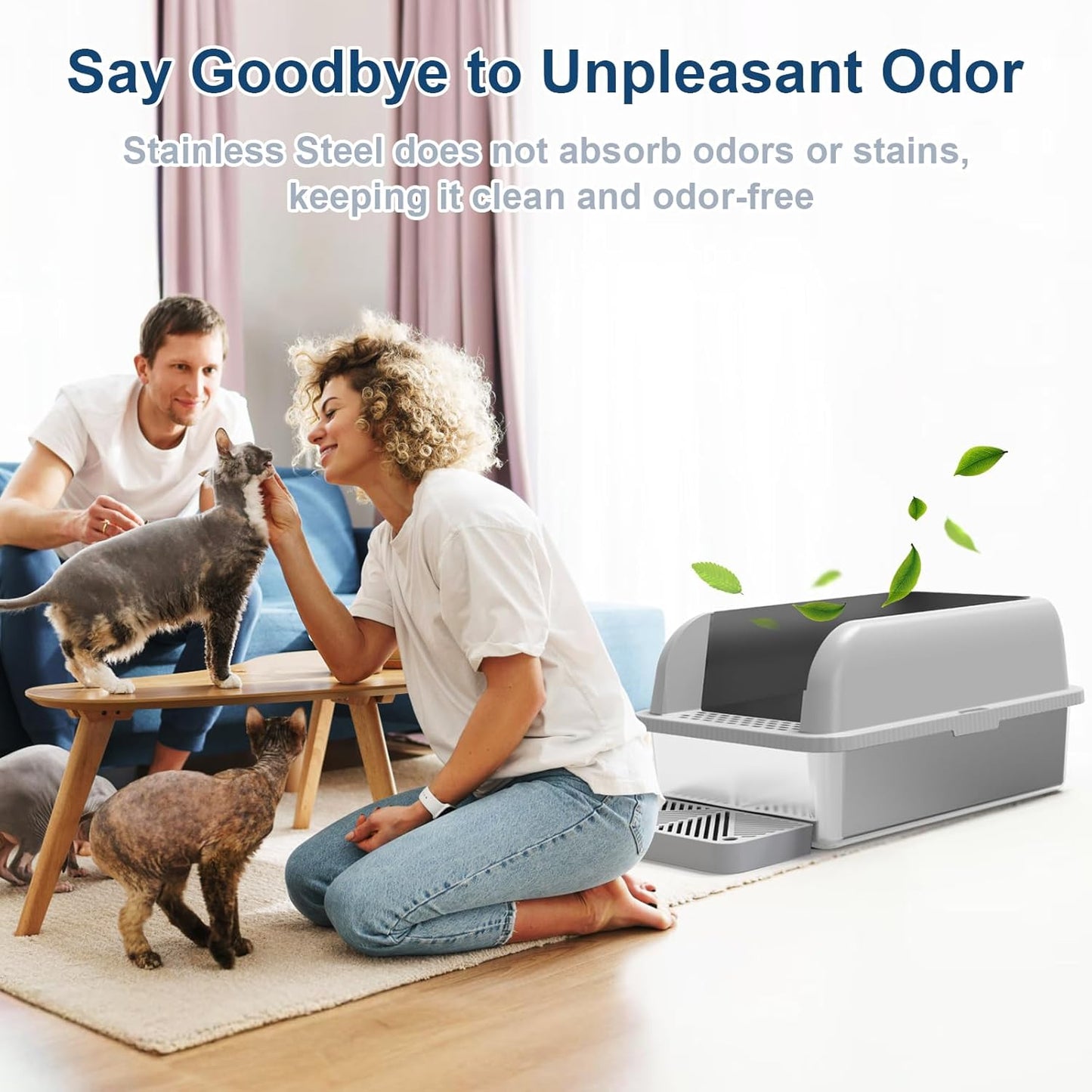 uk Stainless Steel Litter Box